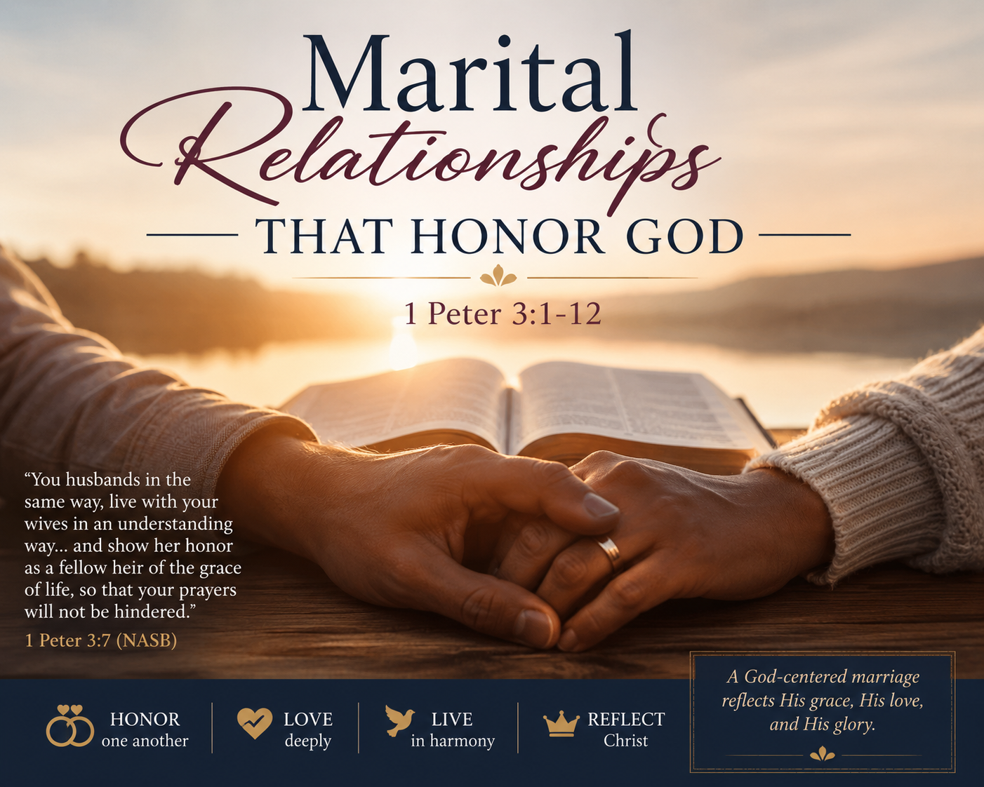 Marital Relationships That Honor God
