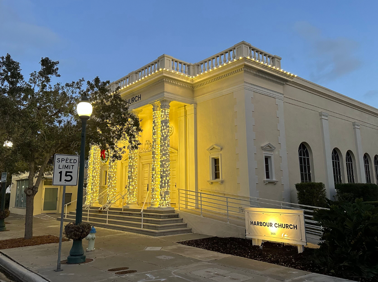 Sarasota Christmas Lighting - Church Lighting