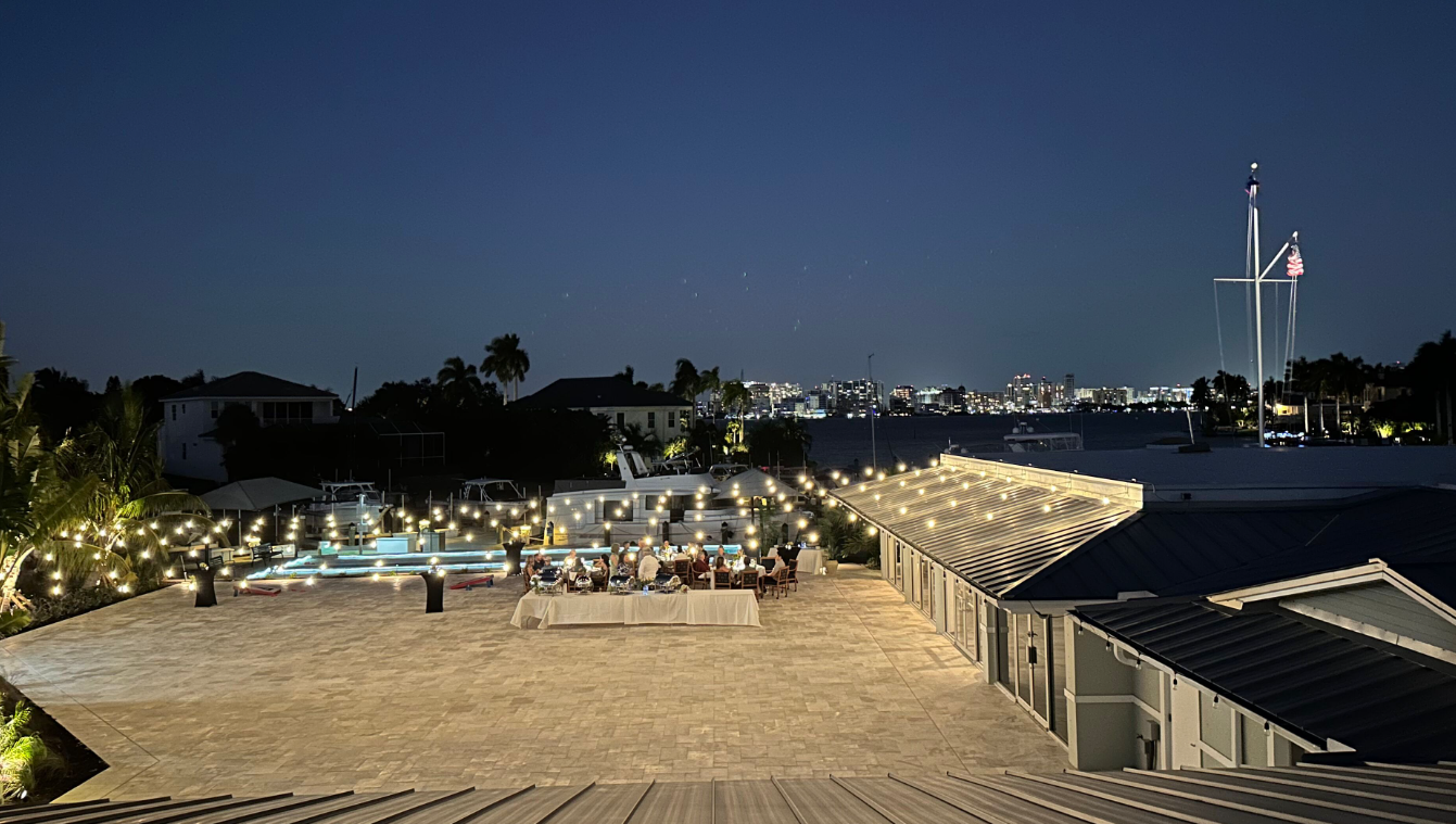 Sarasota Wedding lighting 