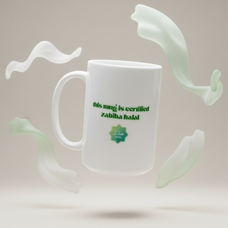Zabiha Halal Certified Ceramic Mug