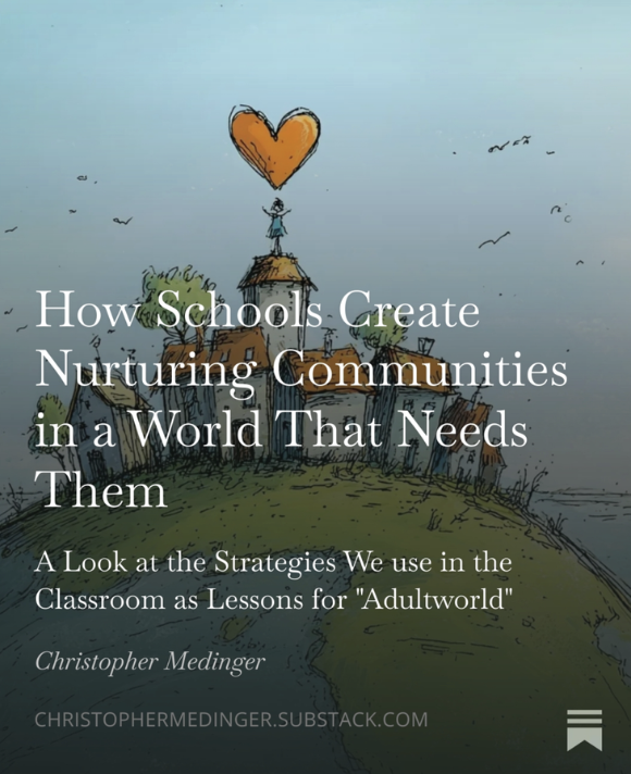 How Schools Create Nurturing Communities in a World That Needs Them