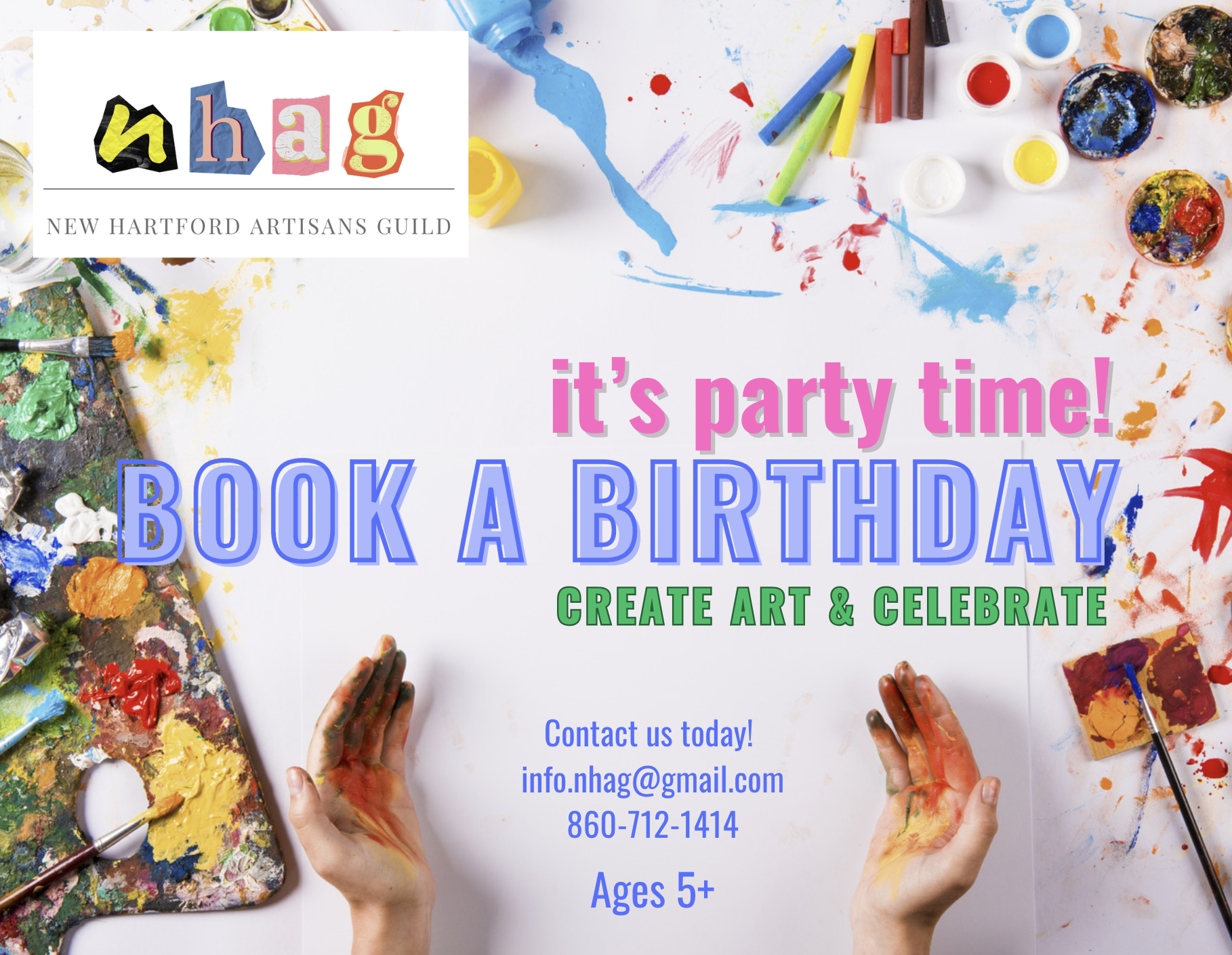 Celebrate a birthday with NHAG! 