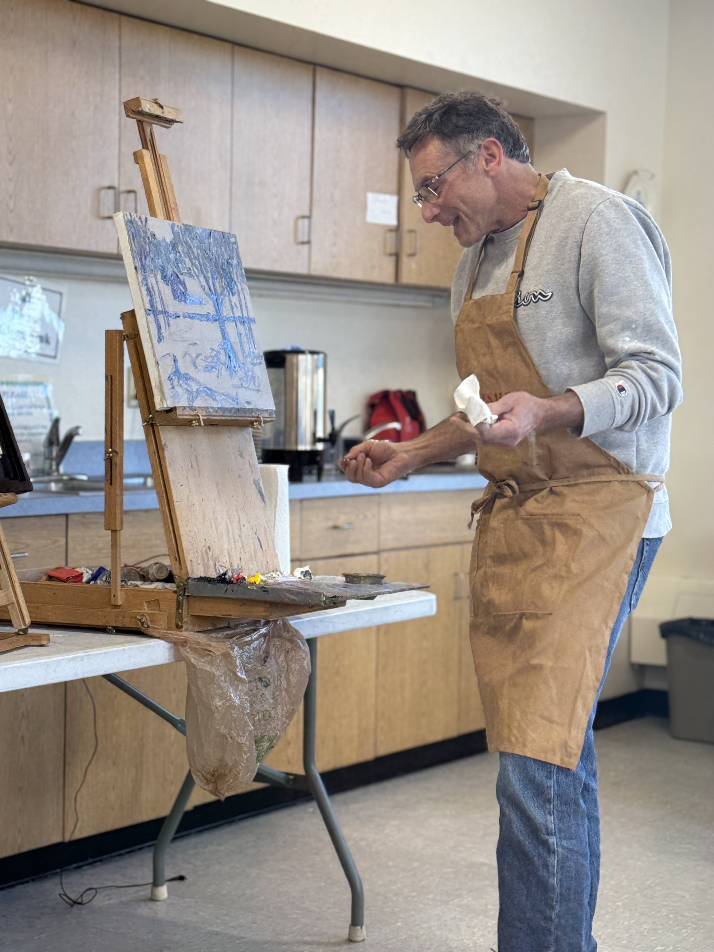 A Scenic Landscape: Afternoon with Oil Painter Jim Laurino at the Shelton Art League