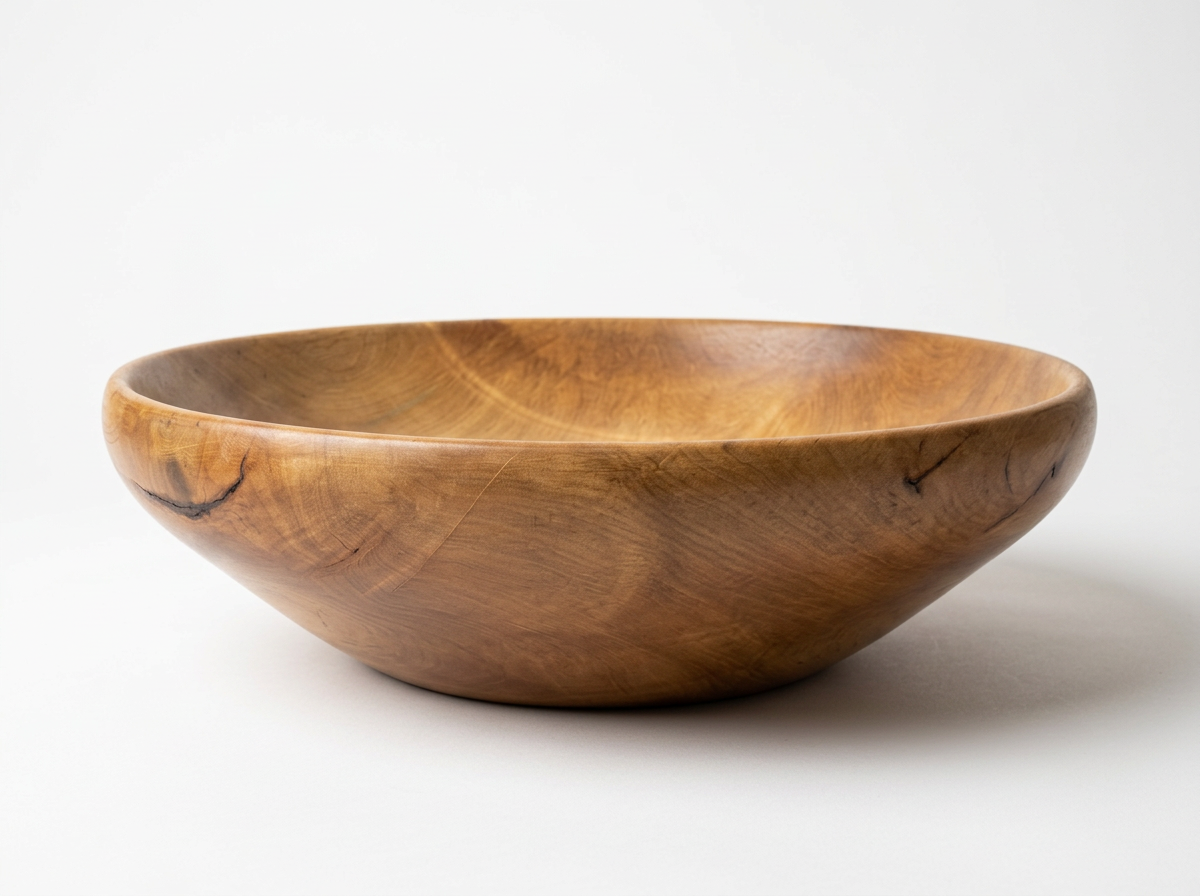 16" Hand Turned Maple Bowl
