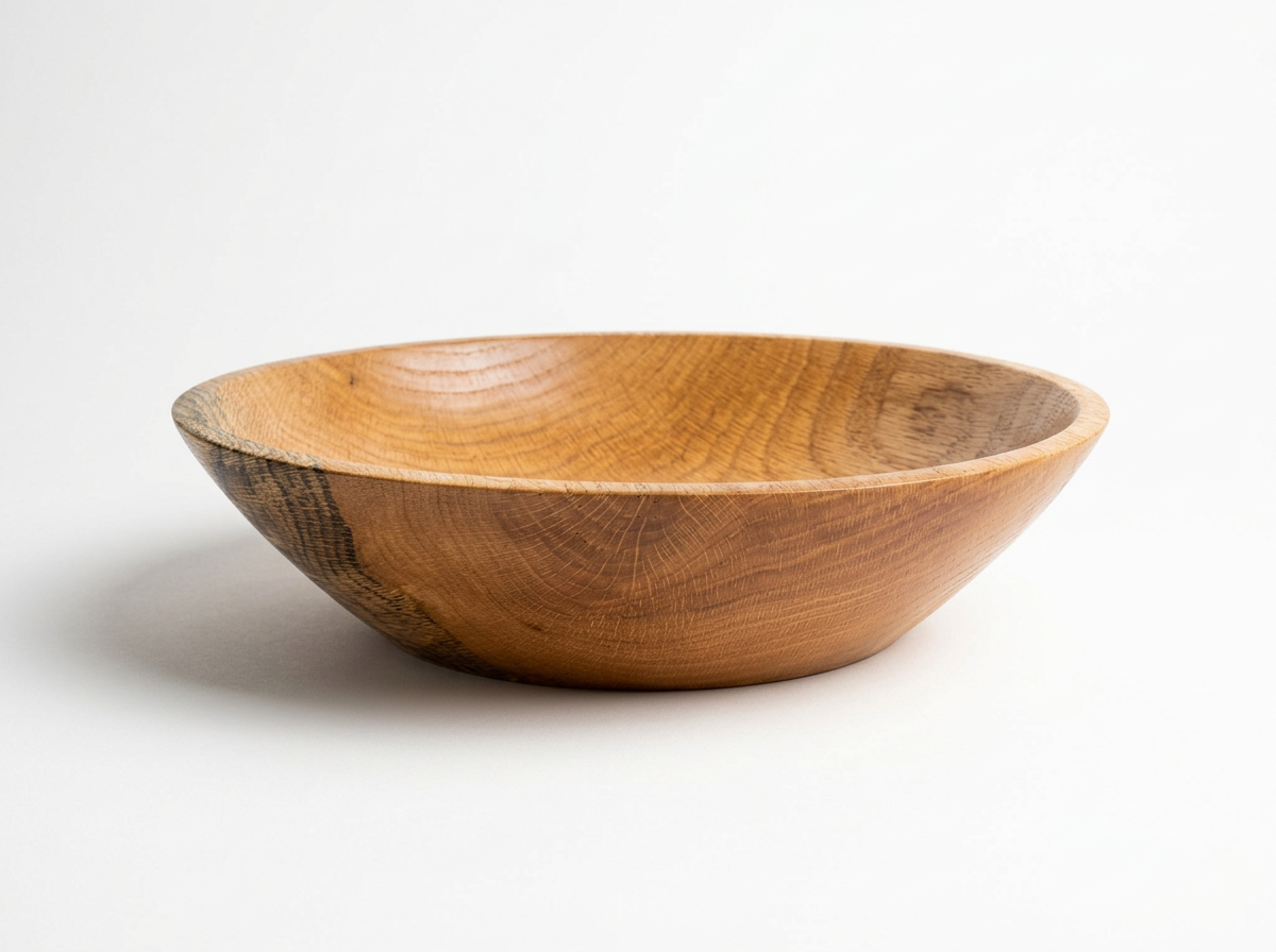 Handcrafted Artisan Wooden Bowl