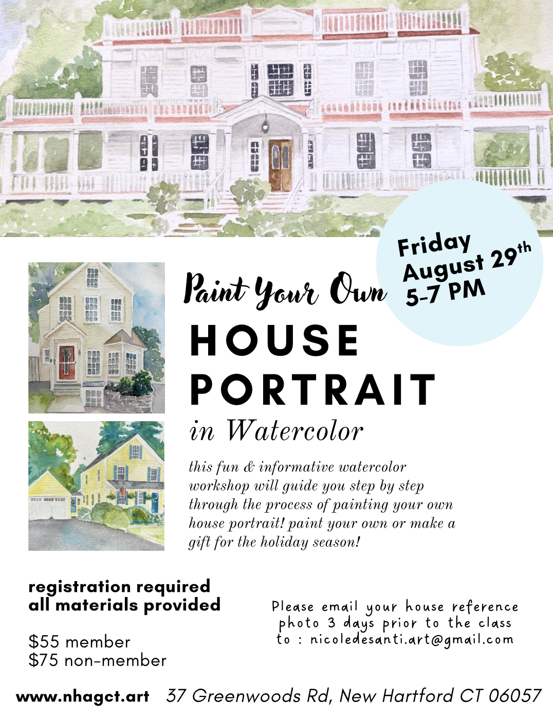 Paint Your Own - House Portrait