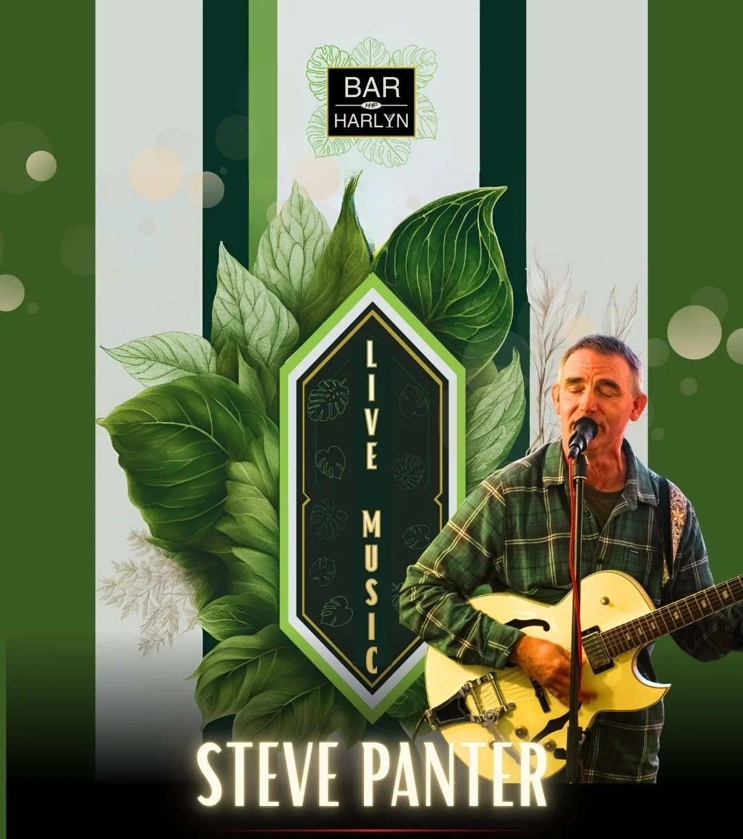 Steve Panter @steve.pantermusic 8pm