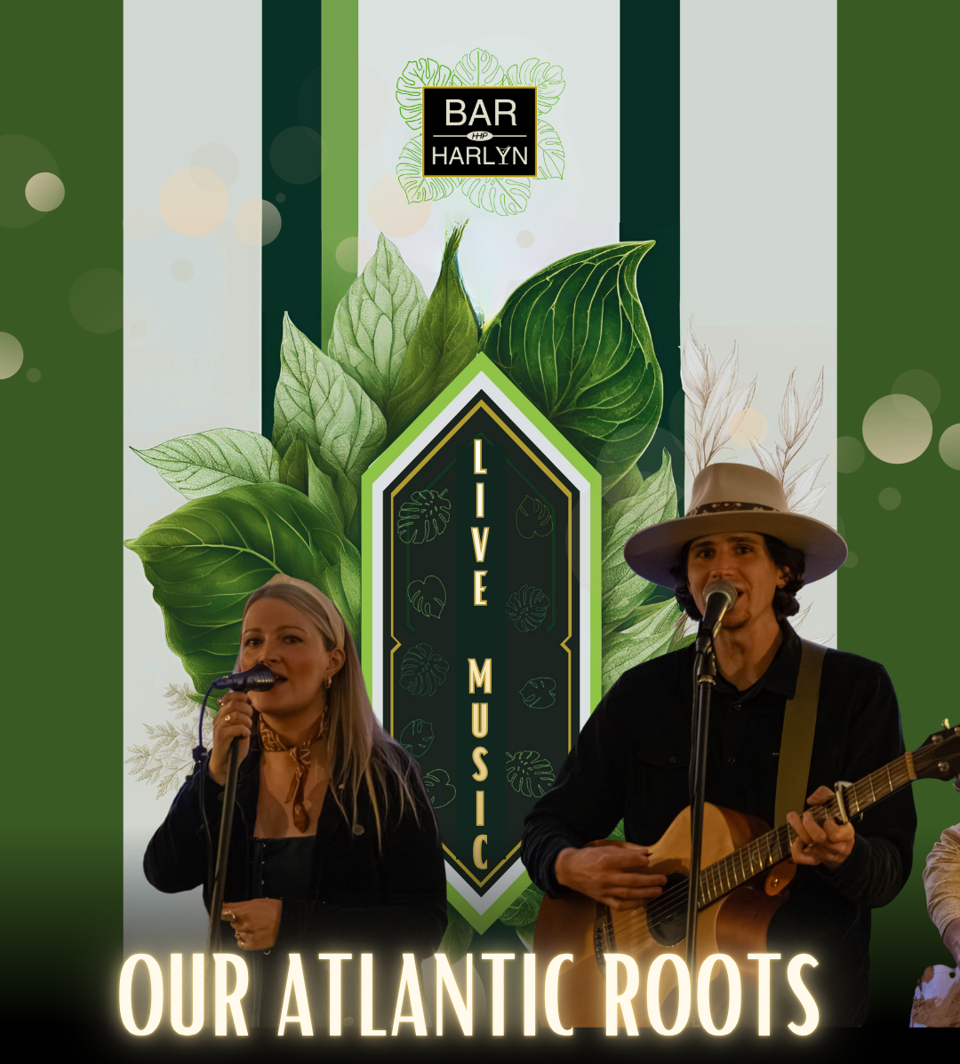 Live music from @ouratlanticroots at 6pm 