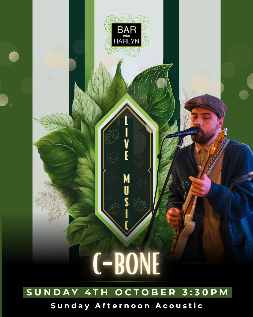 Sunday Session with C-Bone 3.30pm
