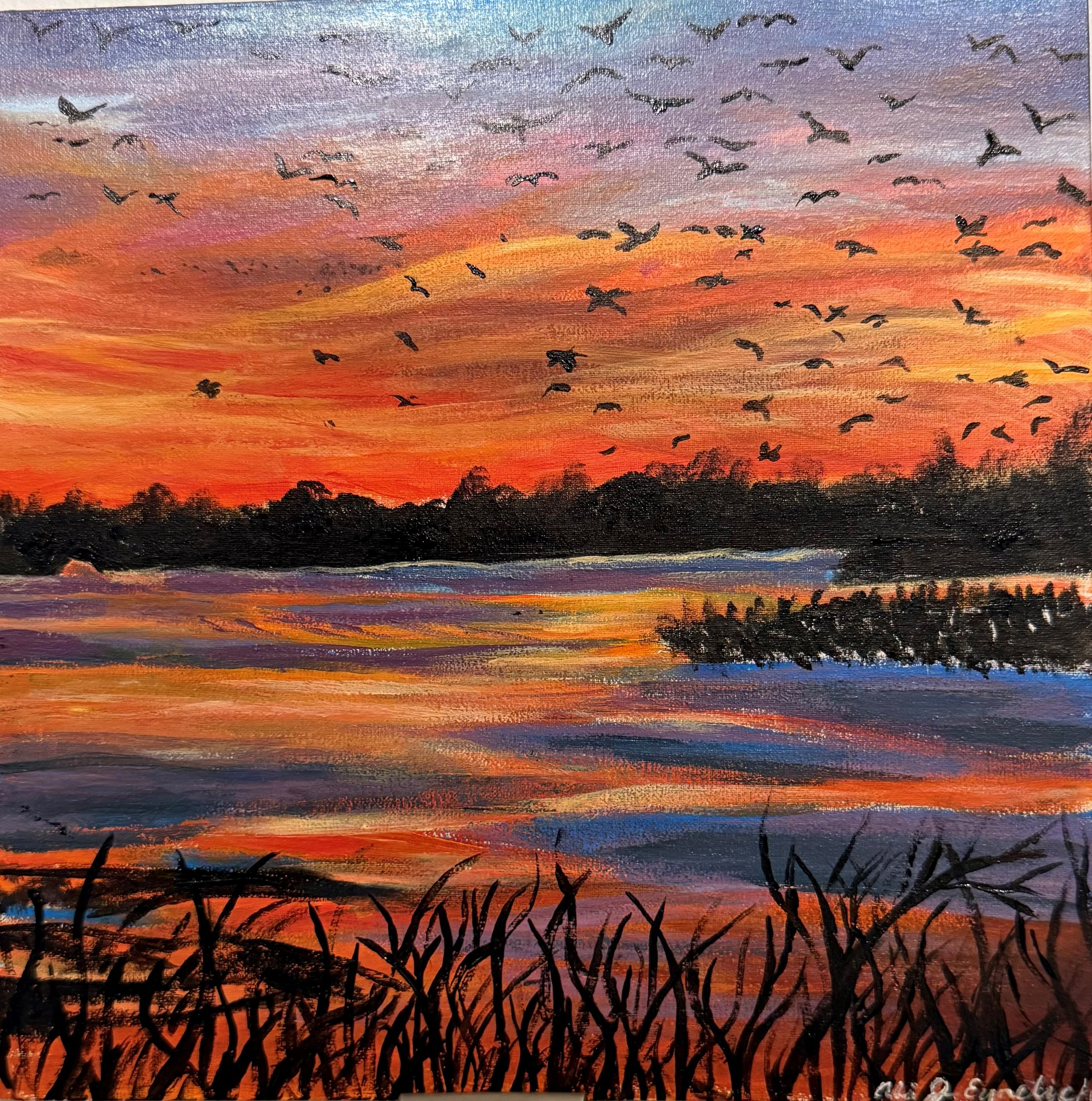 Sunrise 8x8 Fine Art Print
