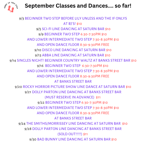 September Calendar