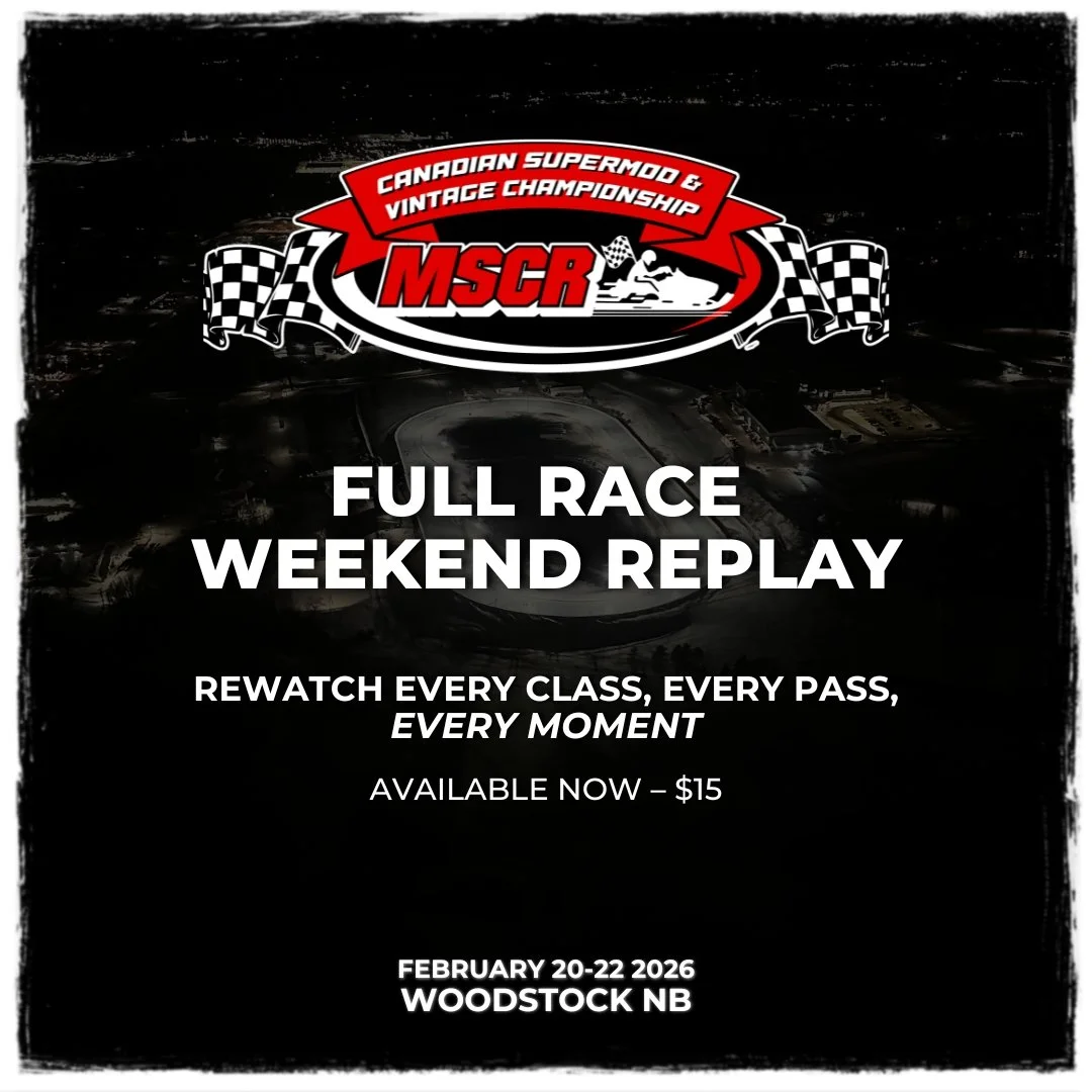 🎥 Want to relive the biggest moments from race weekend? 👀
Or watch your class again?

📺 The full MSCR 2026 race weekend replay is now available for $15.

You&rsquo;ve seen the clips.
Now watch the broadcast.

No edits. No missing moments 😉 Just t