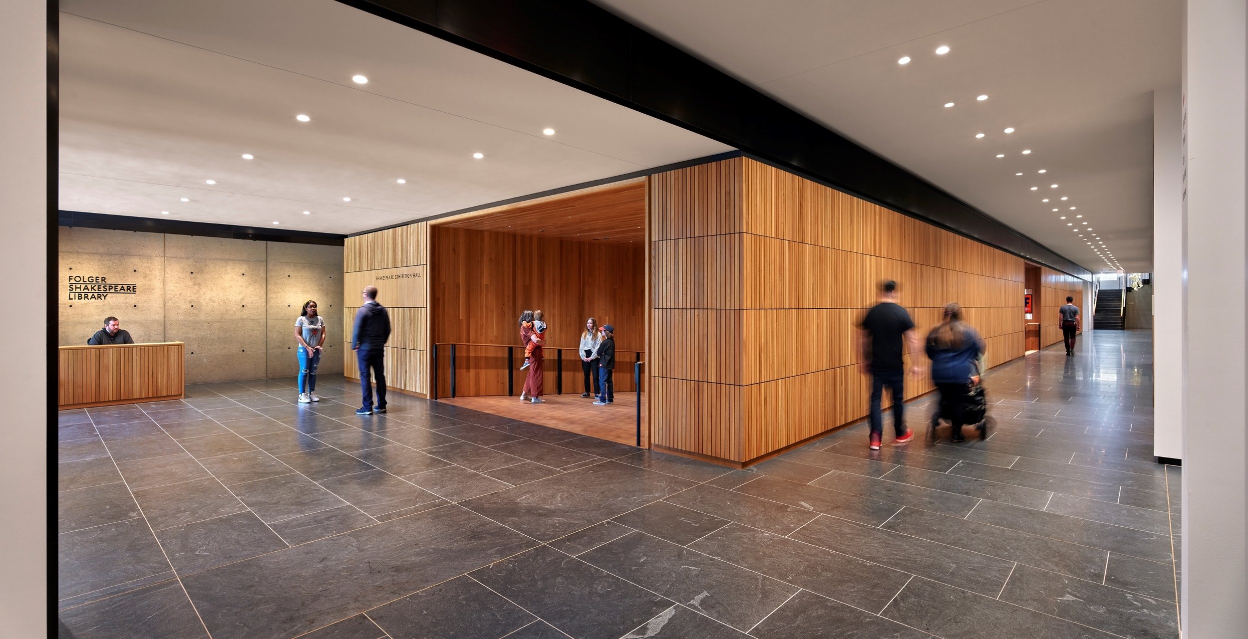 Folger Shakespeare Library Gallery Entrance