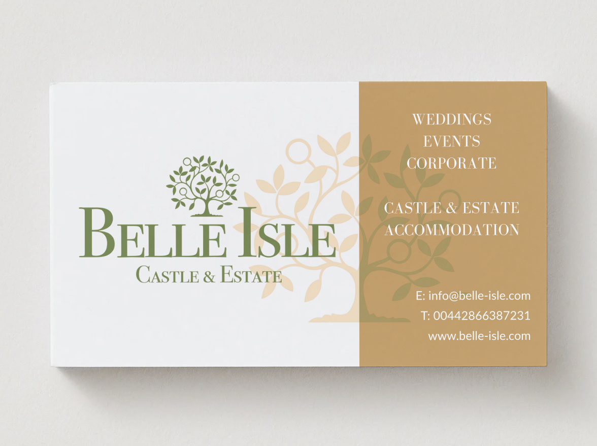 Belle Isle business card