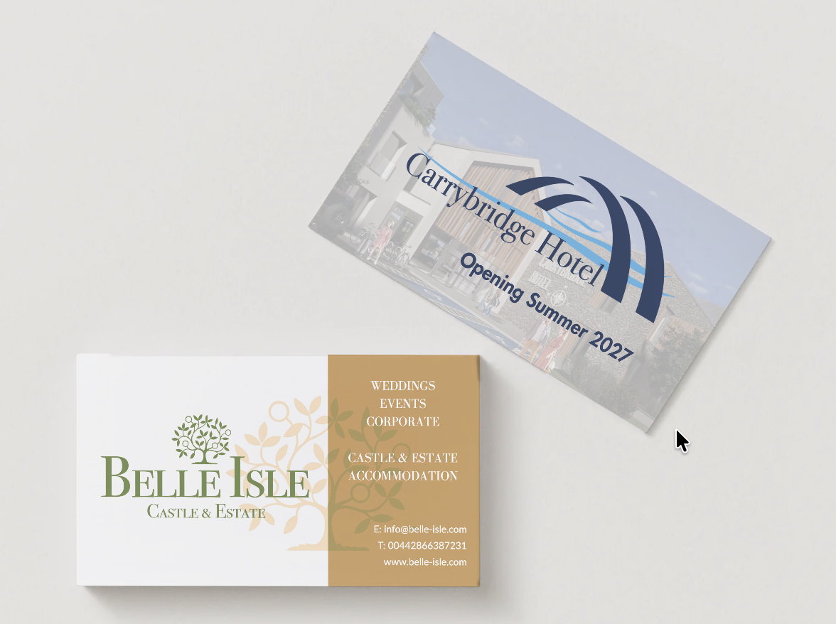 Belle Isle business card