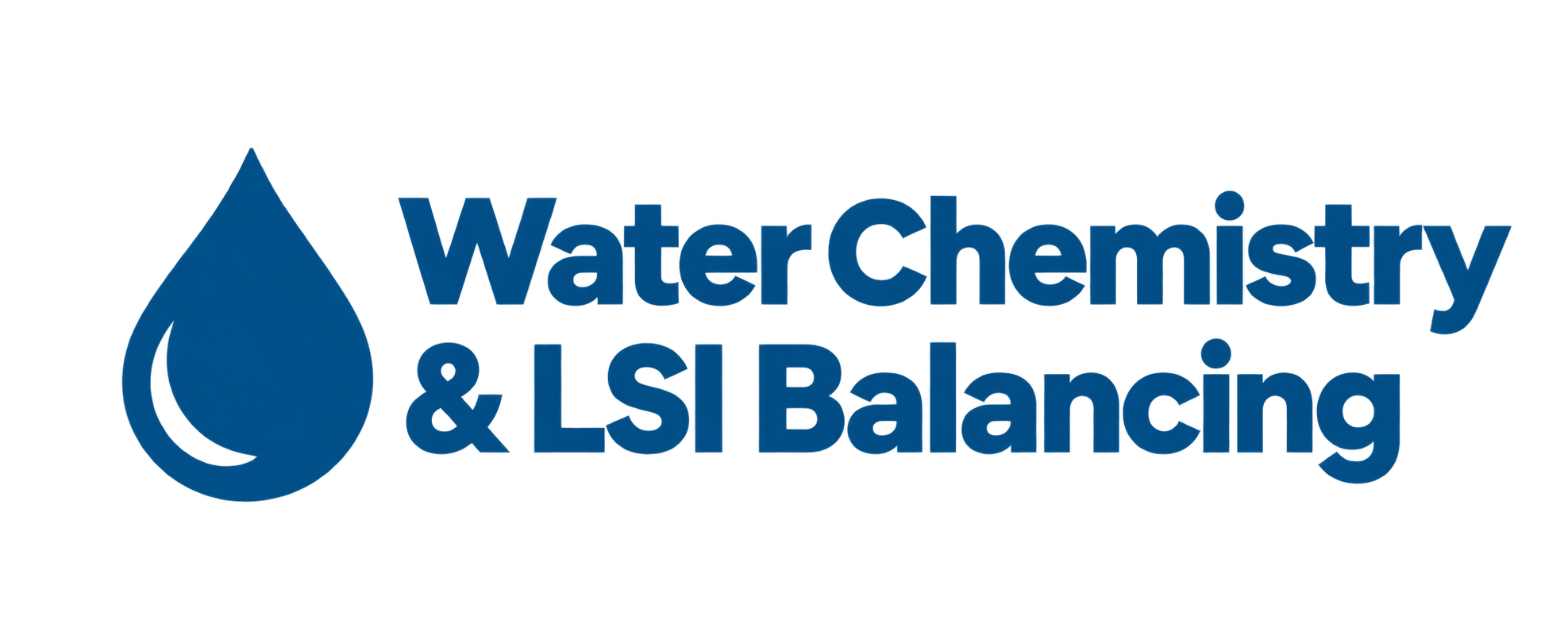 Pool water chemistry and LSI balancing