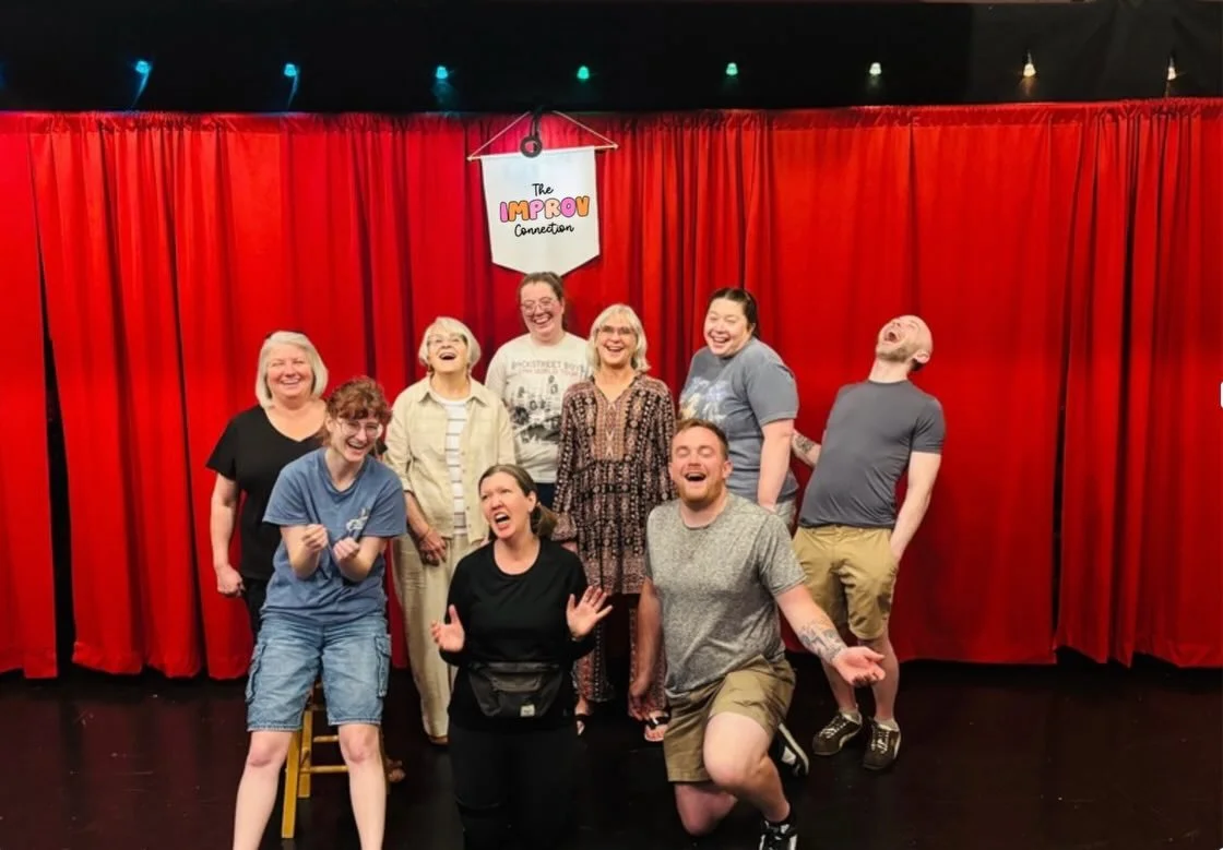 Congratulations to our Intermediate II cohort! Catch them in the fall in Advanced Classes! ✨👏🤩

This is the first group of improvisors that brought me to tears. Their ability to create real life stories, be vulnerable on and off the stage, and look
