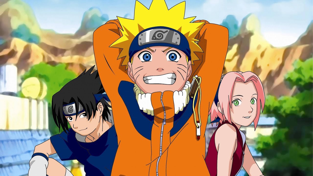 Characters from the popular anime and manga series Naruto