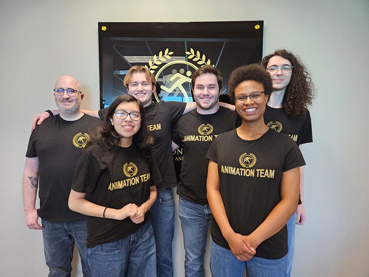 A group of HAA students