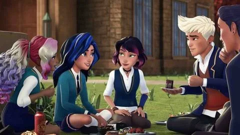 Human characters created in 3D animation