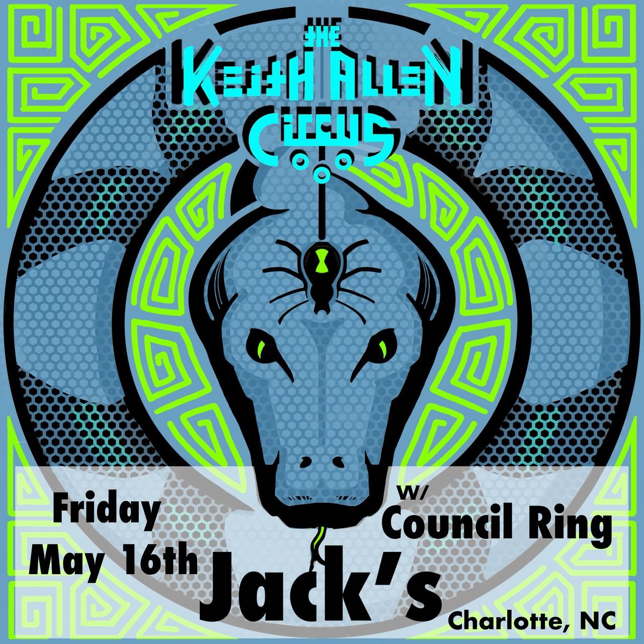 Keith Allen w/ Council Ring