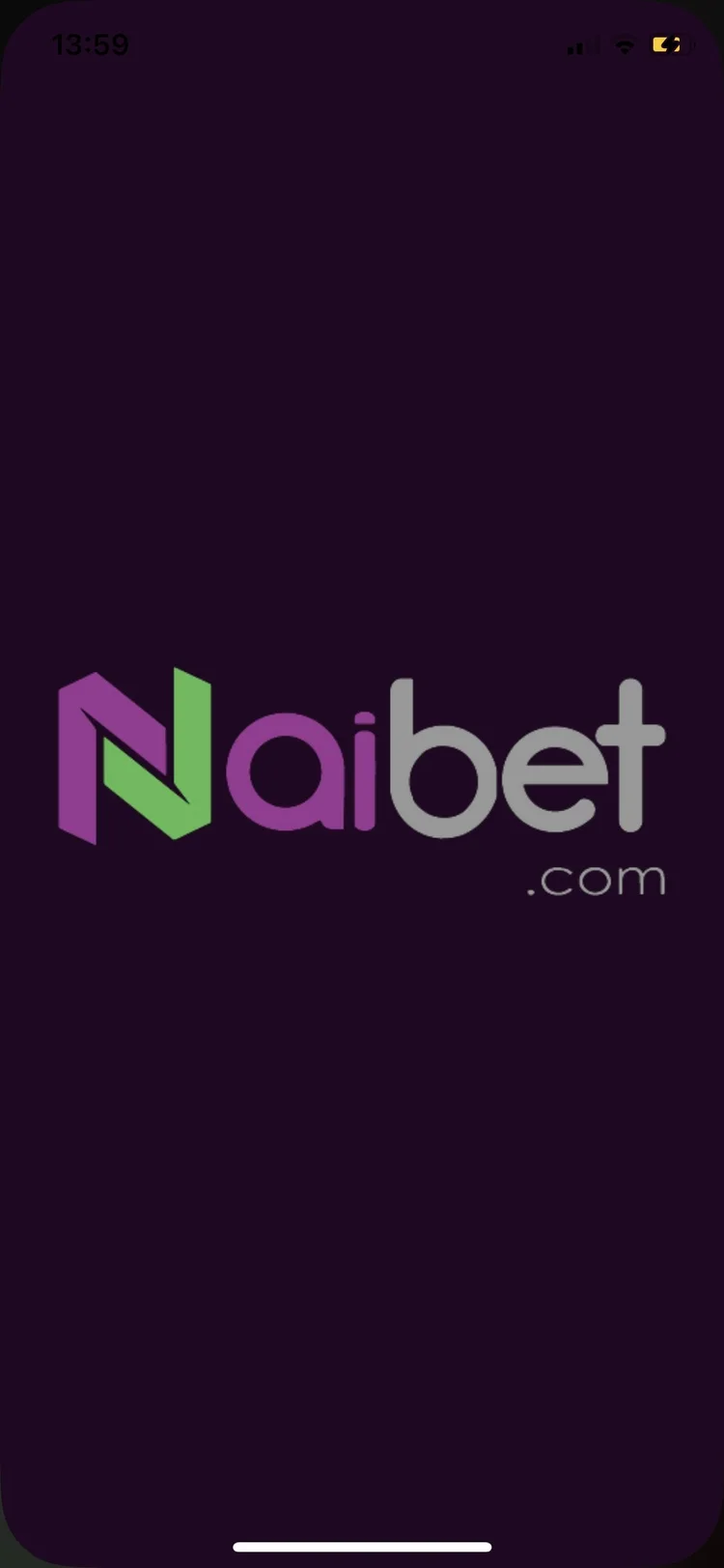 Naibet Splash Screen App Mockup