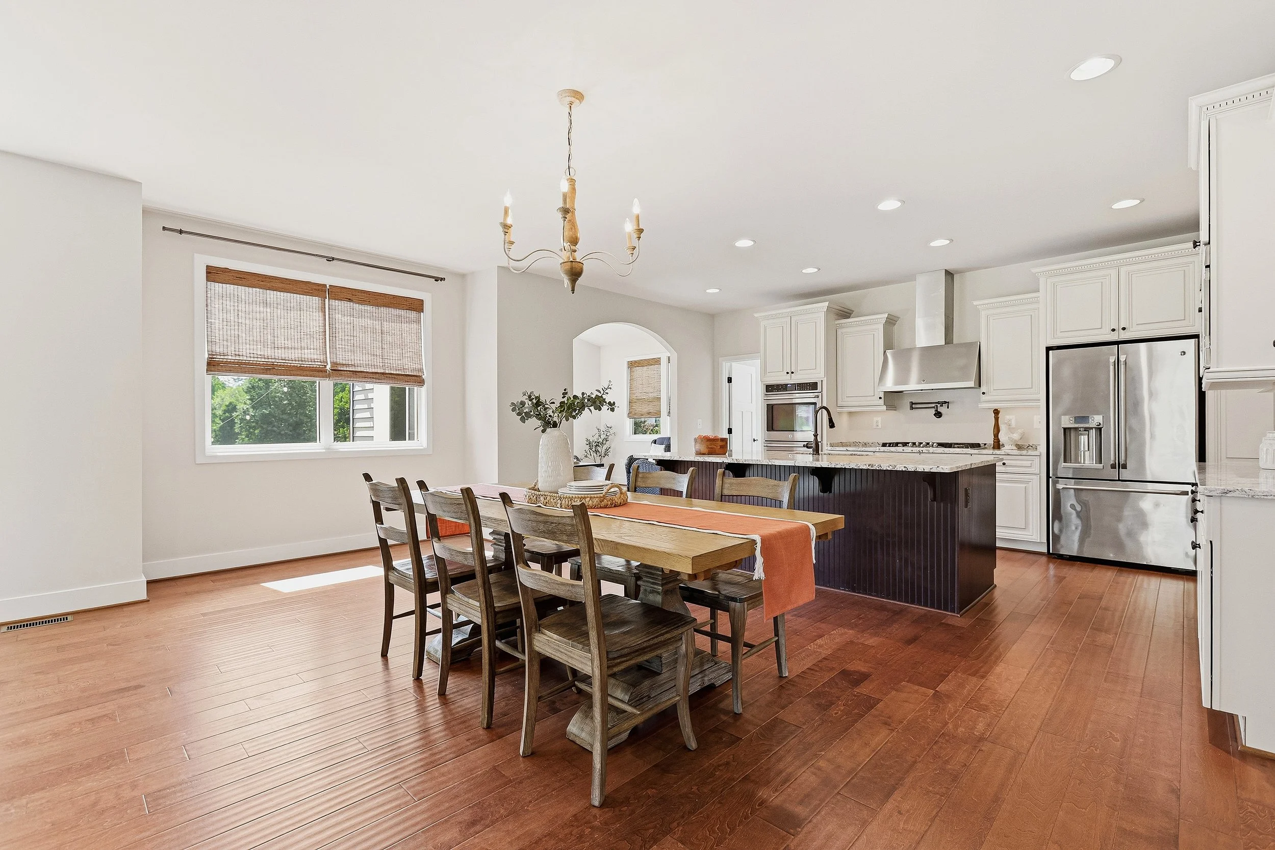 Real estate listing photo of a home interior Fredericksburg, VA