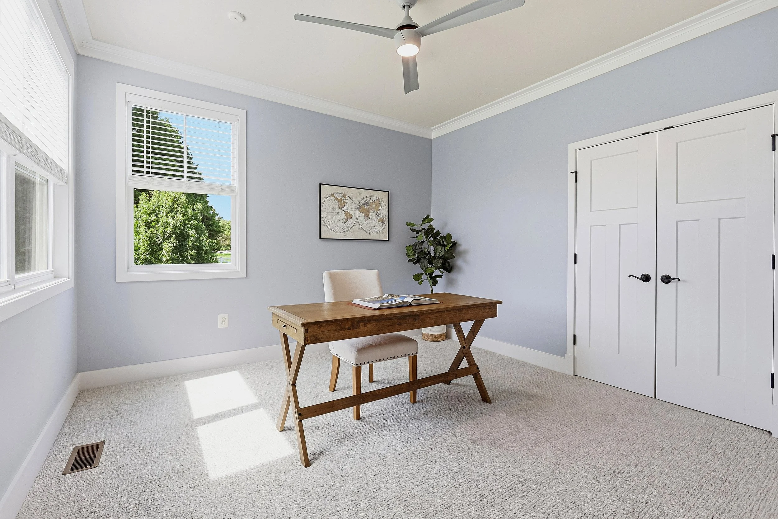 Real estate listing photo of a home interior Fredericksburg, VA