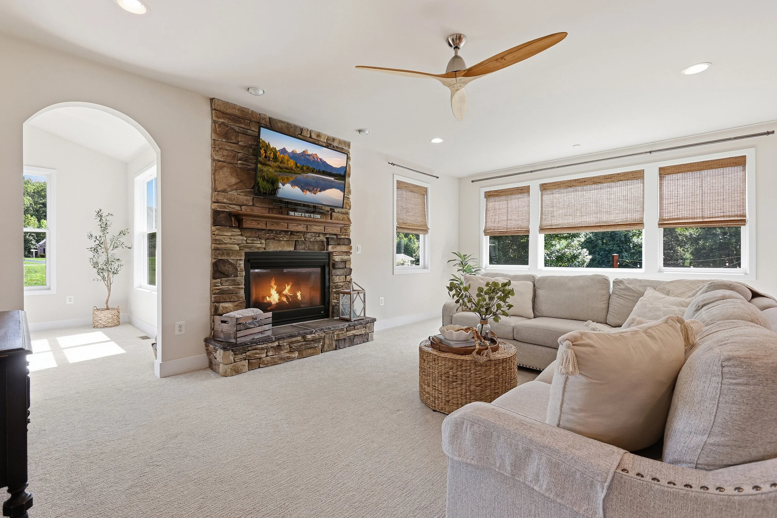 Real estate listing photo of a house interior Spostylvania, Virginia