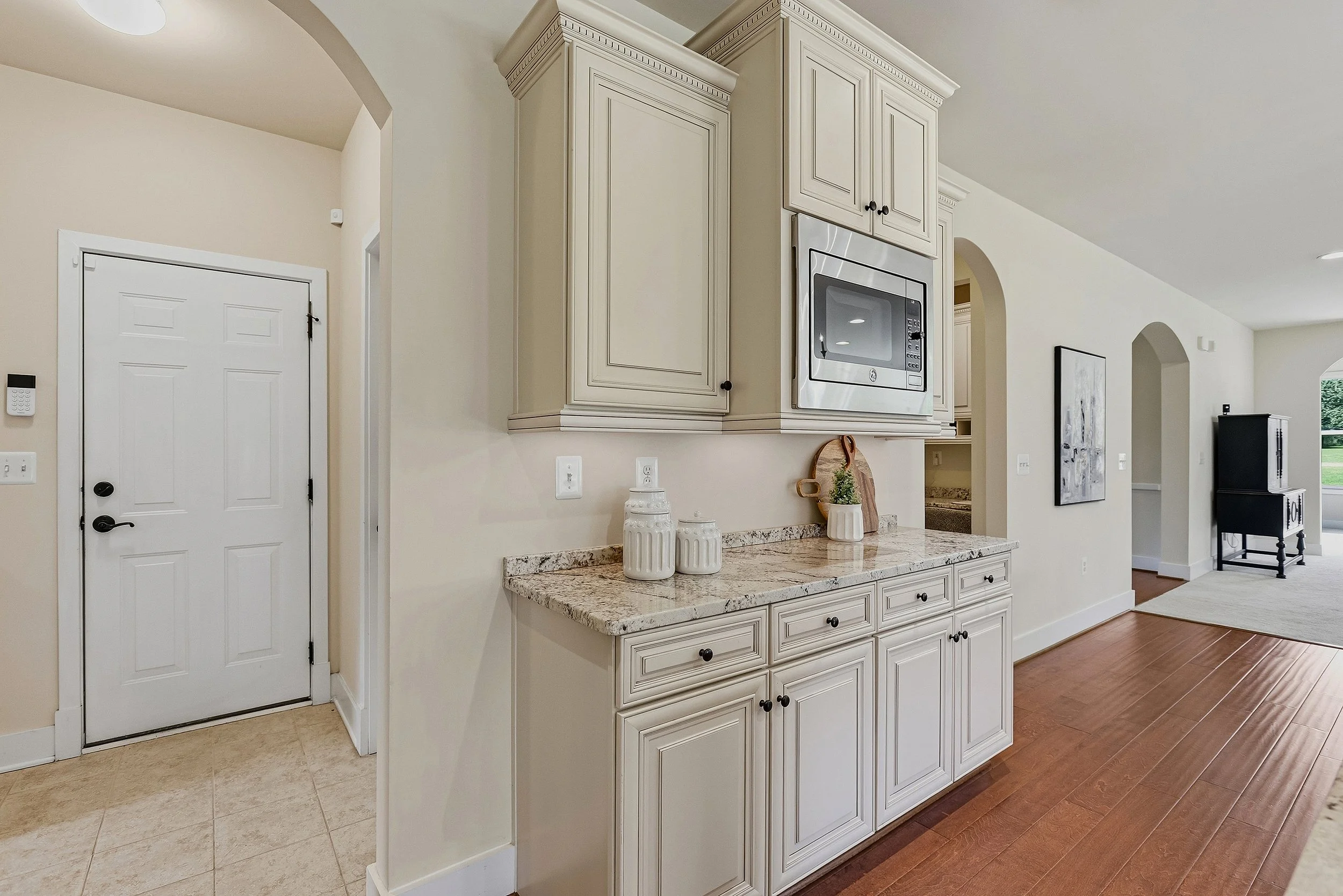 Real estate listing photo of a home interior Fredericksburg, VA