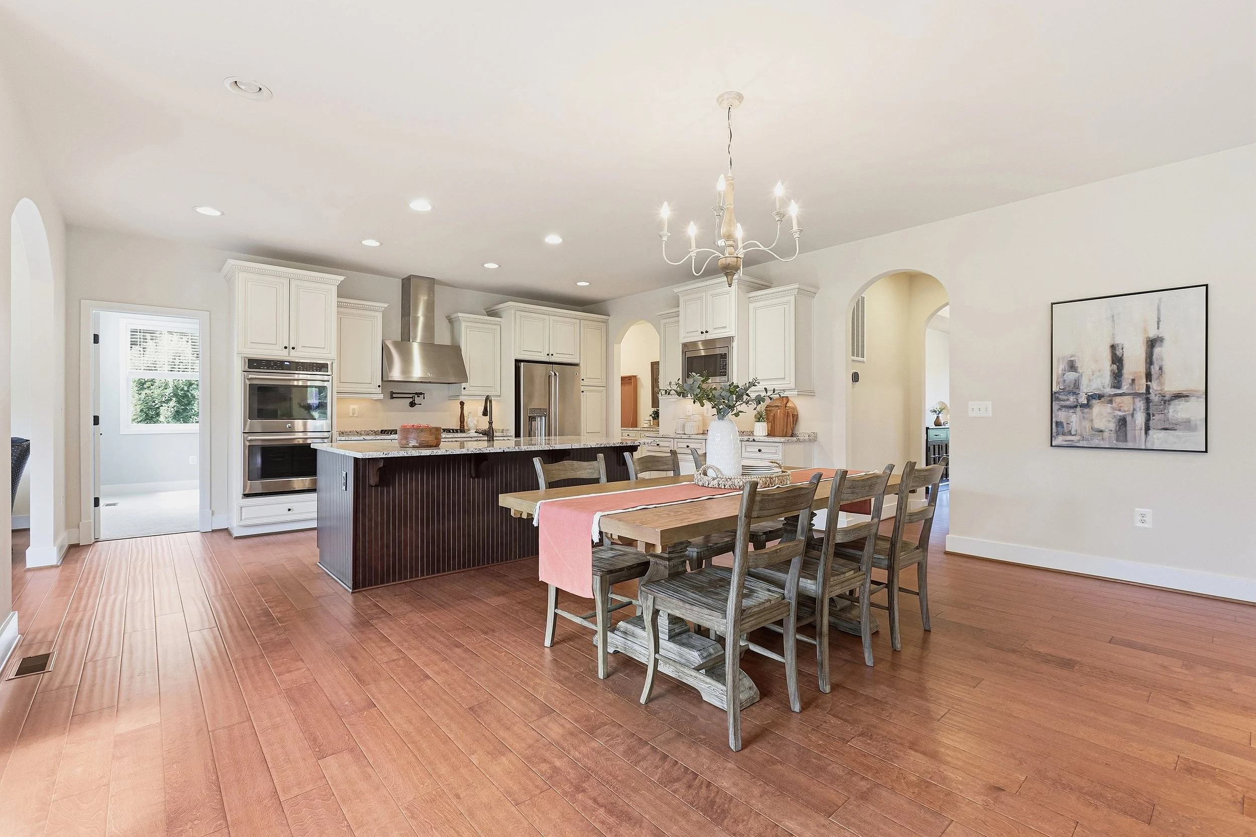 Real estate listing photo of a home interior Fredericksburg, VA