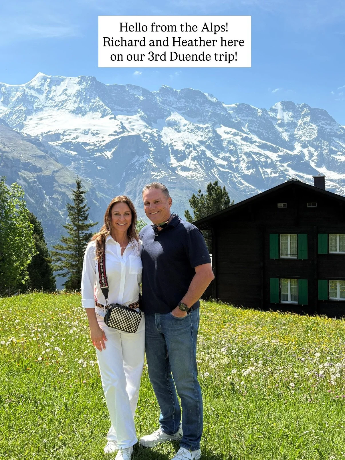 Happy repeat clients who have also become friends. 🥰 It doesn&rsquo;t get much better than this. Thanks, Heather and Richard. It&rsquo;s a joy and honor to plan your adventures! 🥂