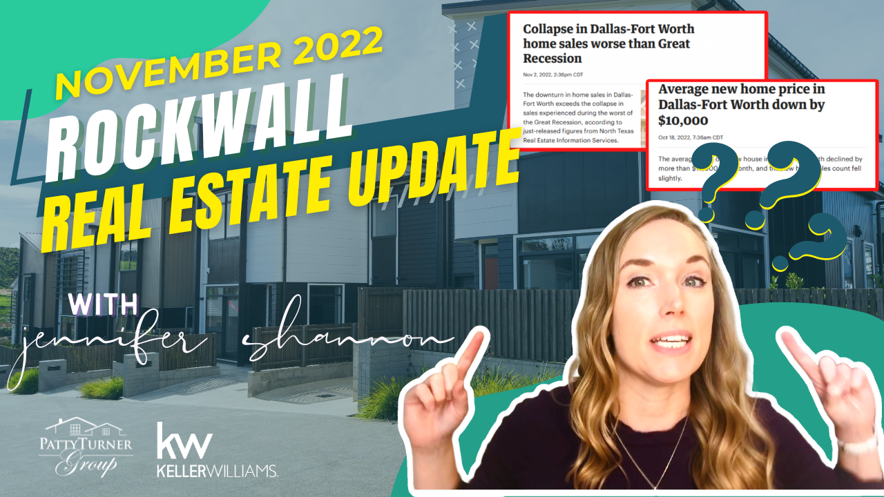 Rockwall Housing Market Update for Real Estate November 2022