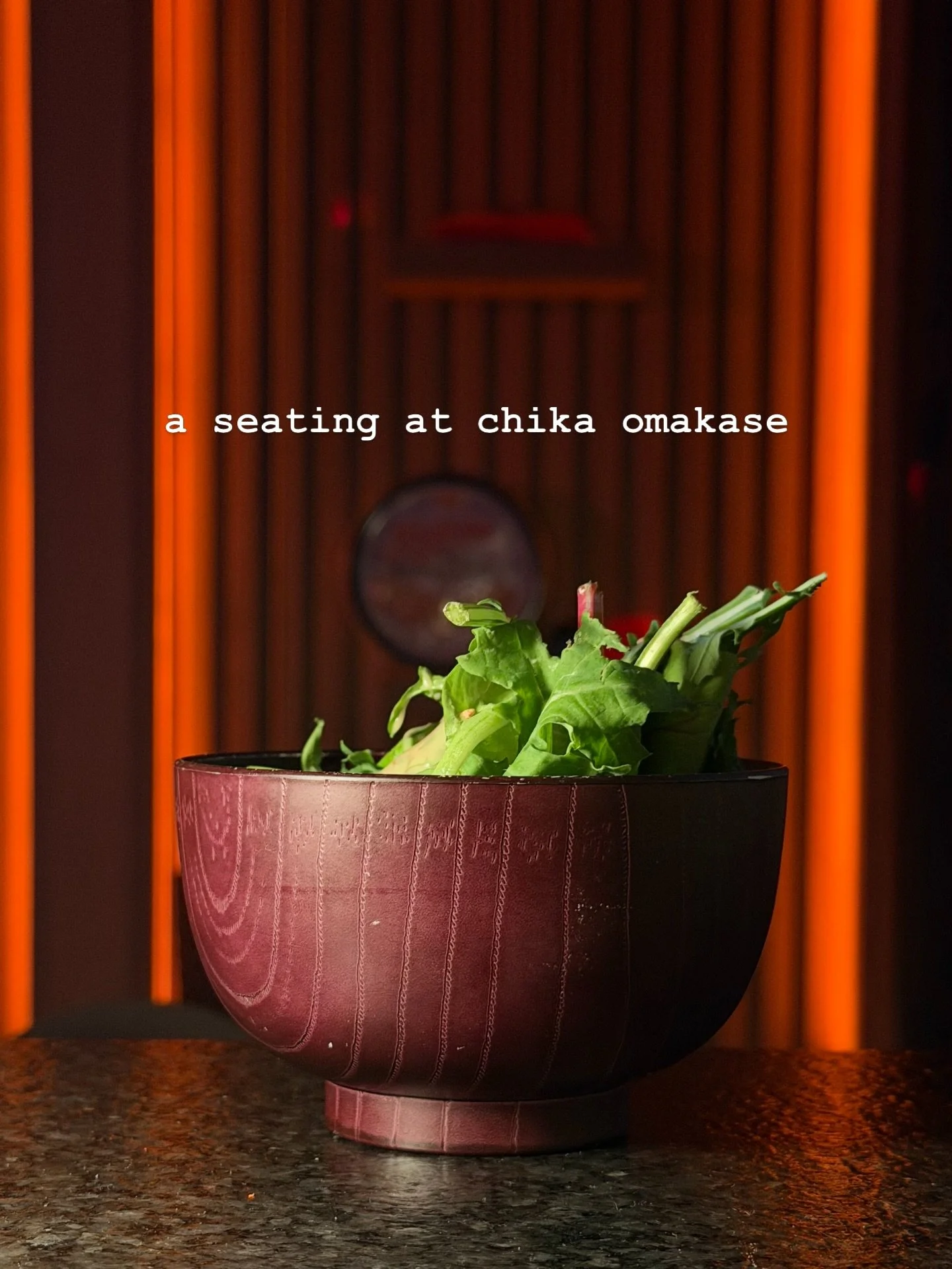 a unique experience with every seating. secure your seat &mdash; link in bio. 

Chika Omakase | The Creamery District | San Antonio

#SanAntokyo #VisitSanAntonio #TheCreameryDistrict #SanAntonioOmakase