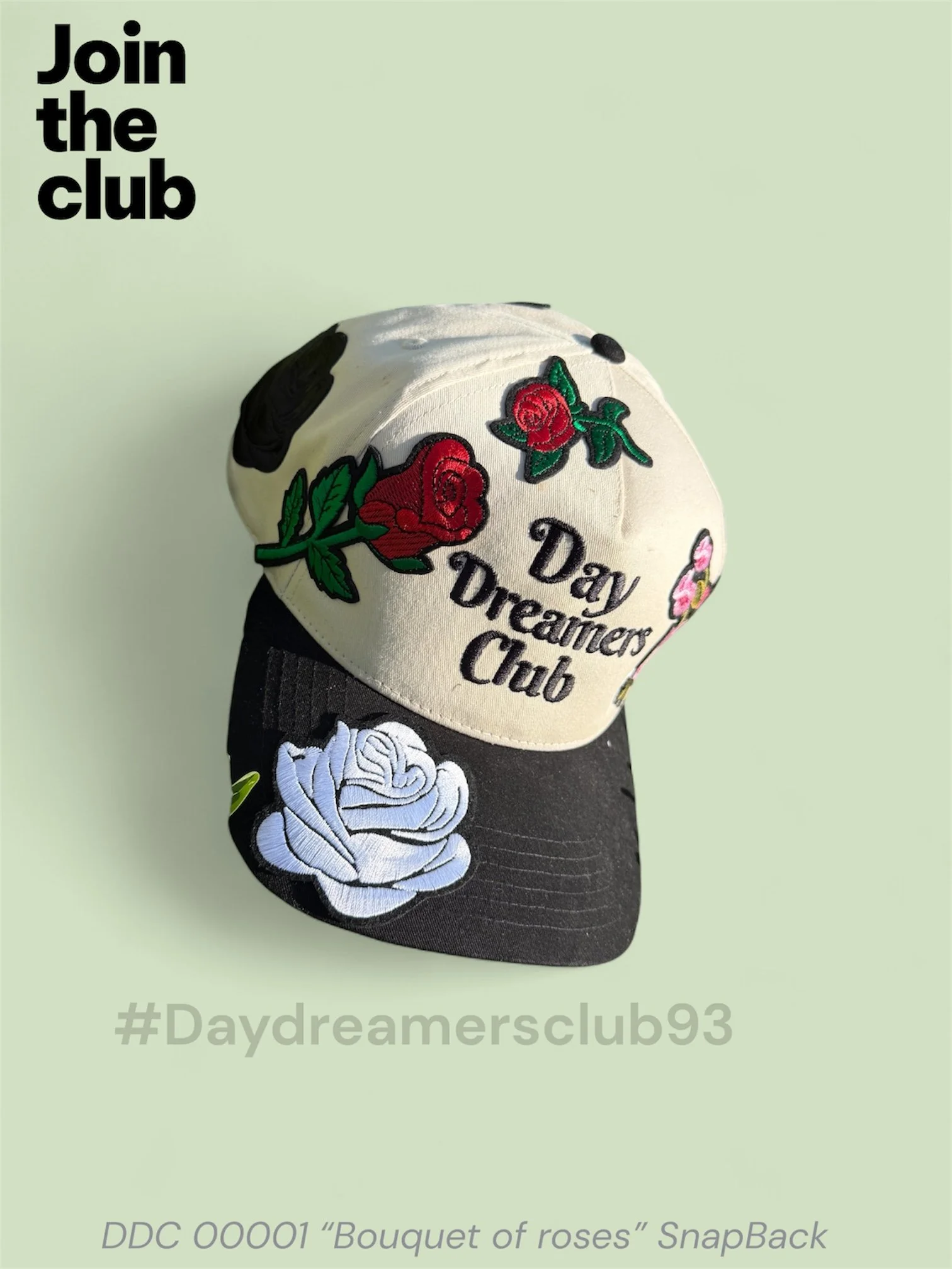 DAY DREAMERS CLUB ROSE SNAPBACK - $PIFFÉ