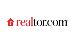 Realtor.com logo with a red house icon and black and red text
