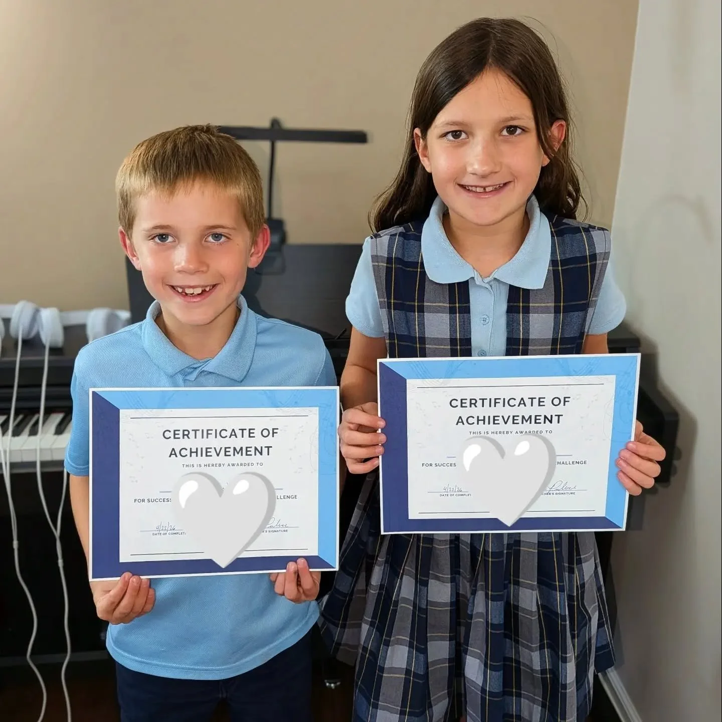 50 days. In a row.

My friends, these siblings have practiced 50 days *in a row*‼️

They're working on their 90 day streak now 👀