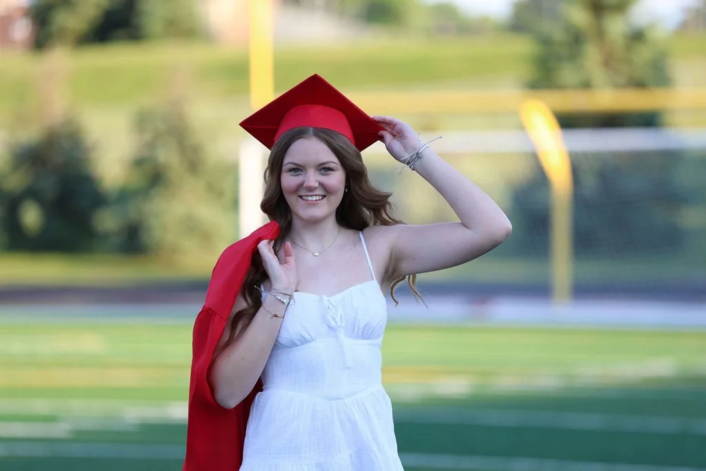 Senior portraits in Omaha, Gretna, and Elkhorn — editorial style