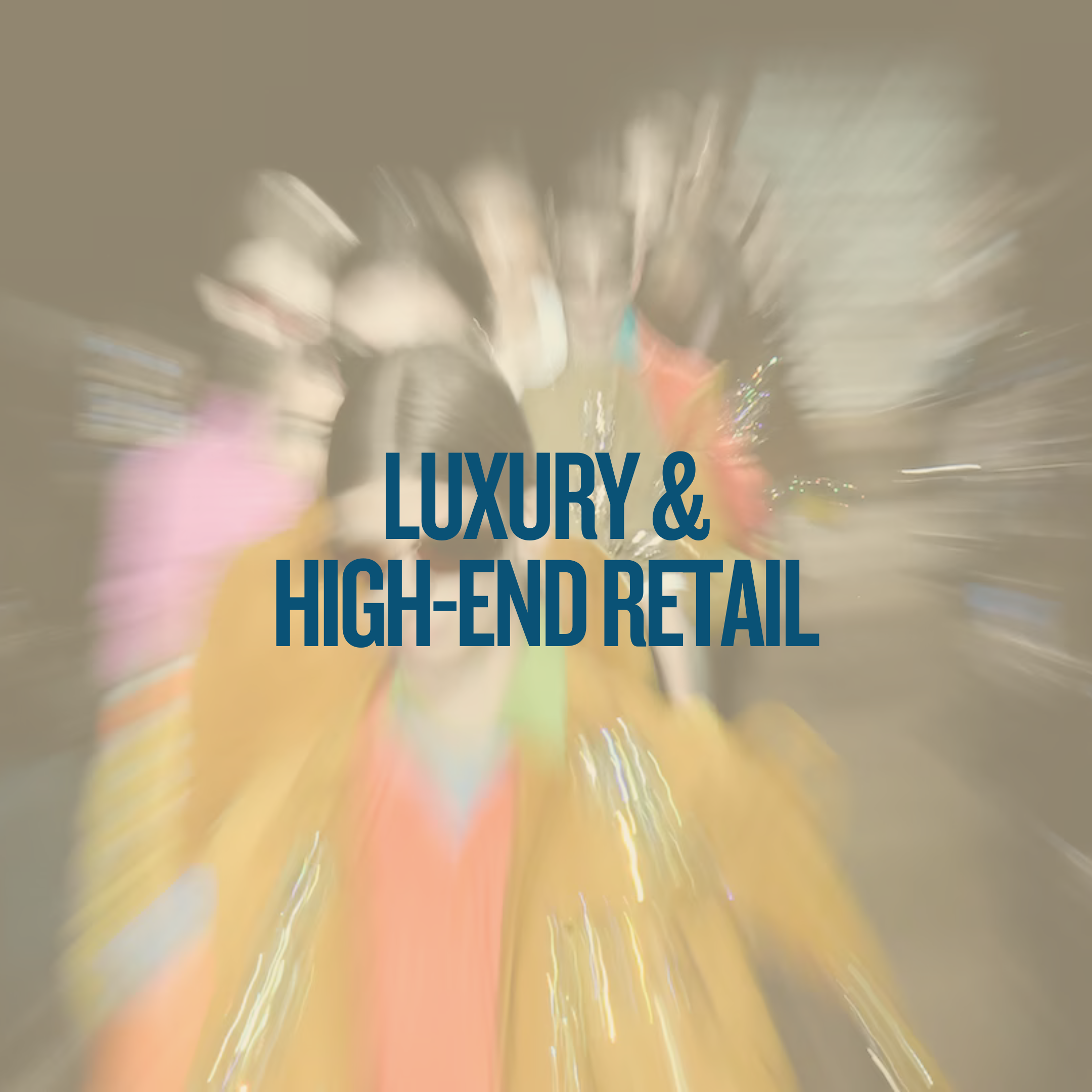 Models wearing high-end garments on a runaway