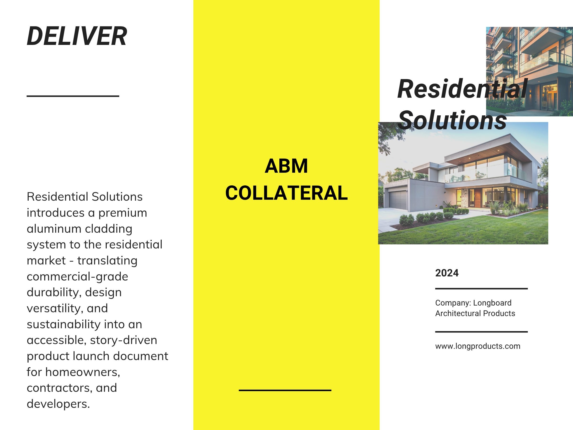 ABM Collateral - Residential Solutions