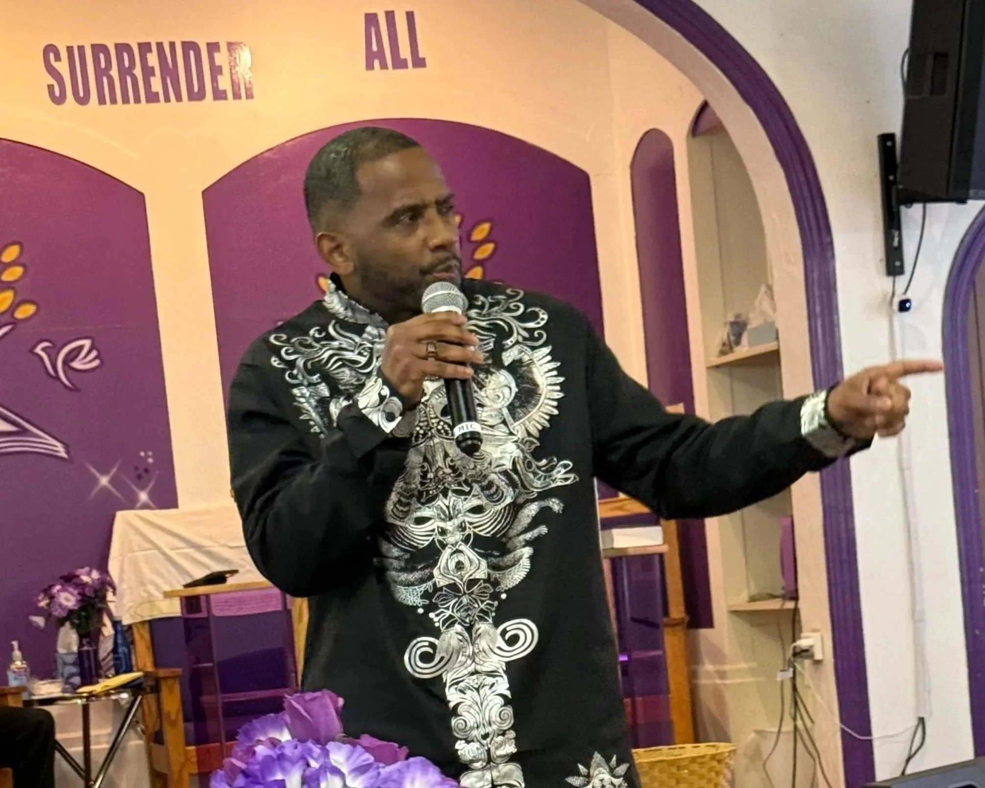 Apostle Durand Speaking @ Surrender All Ministries