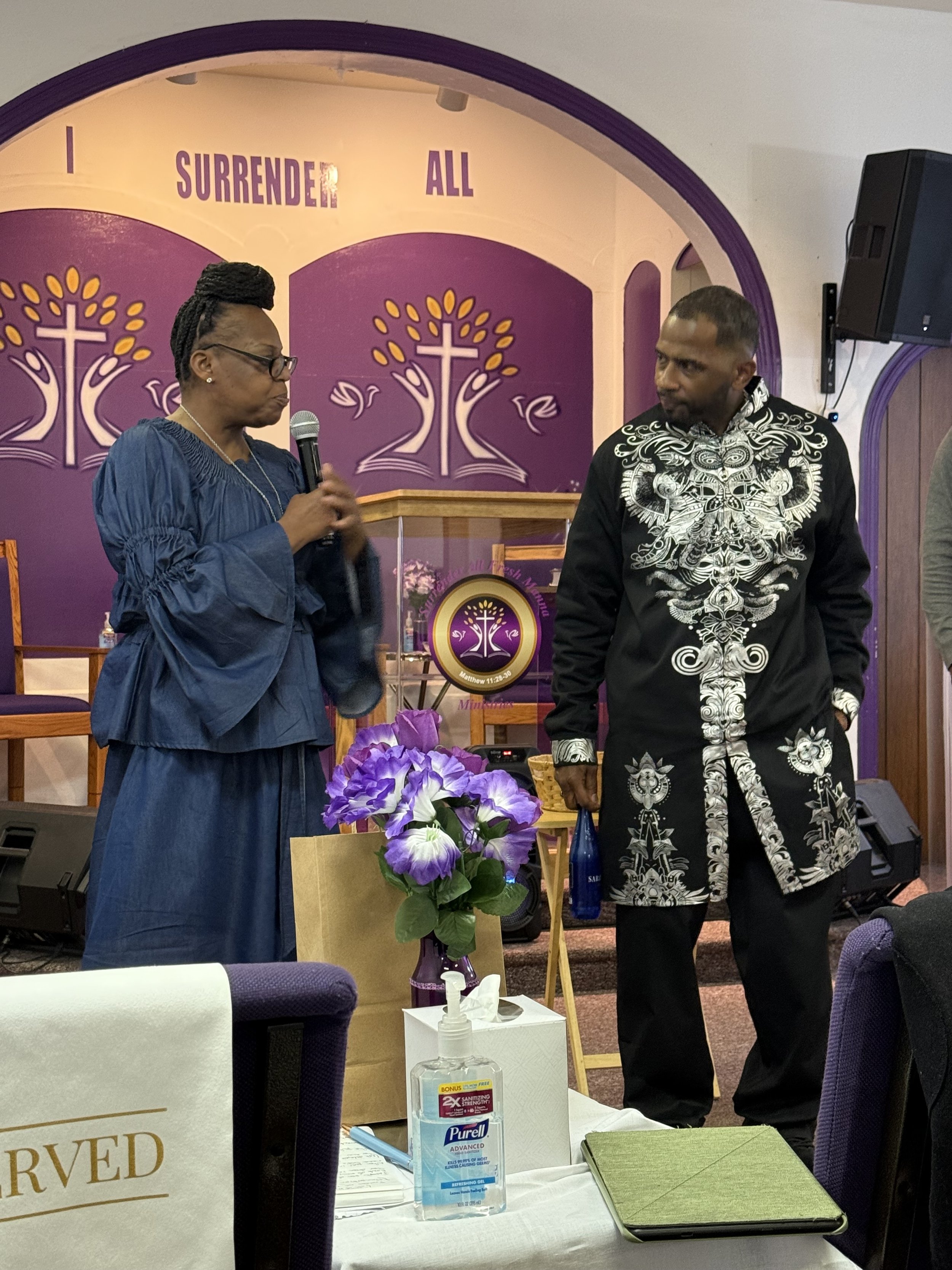 Apostle Durand and Pastor Tina