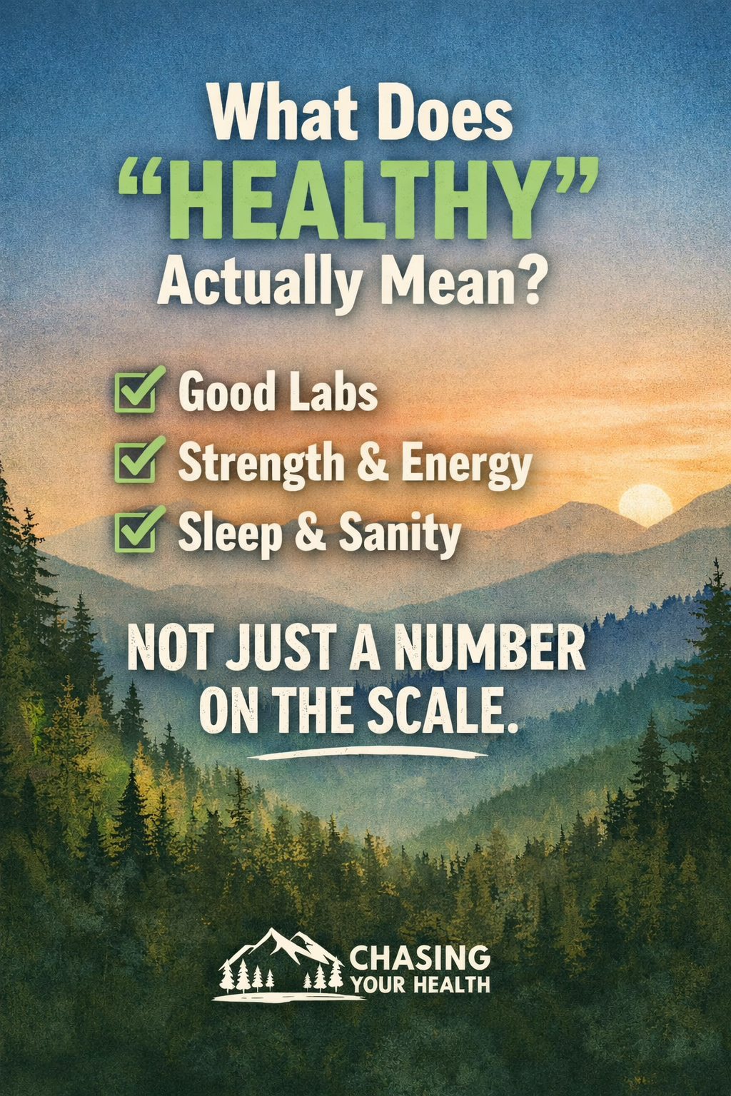 What Does “Healthy” Actually Mean?