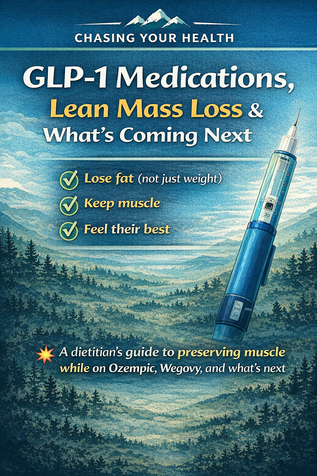 💉 GLP-1 Weight Loss: Are You Losing Fat or Muscle?