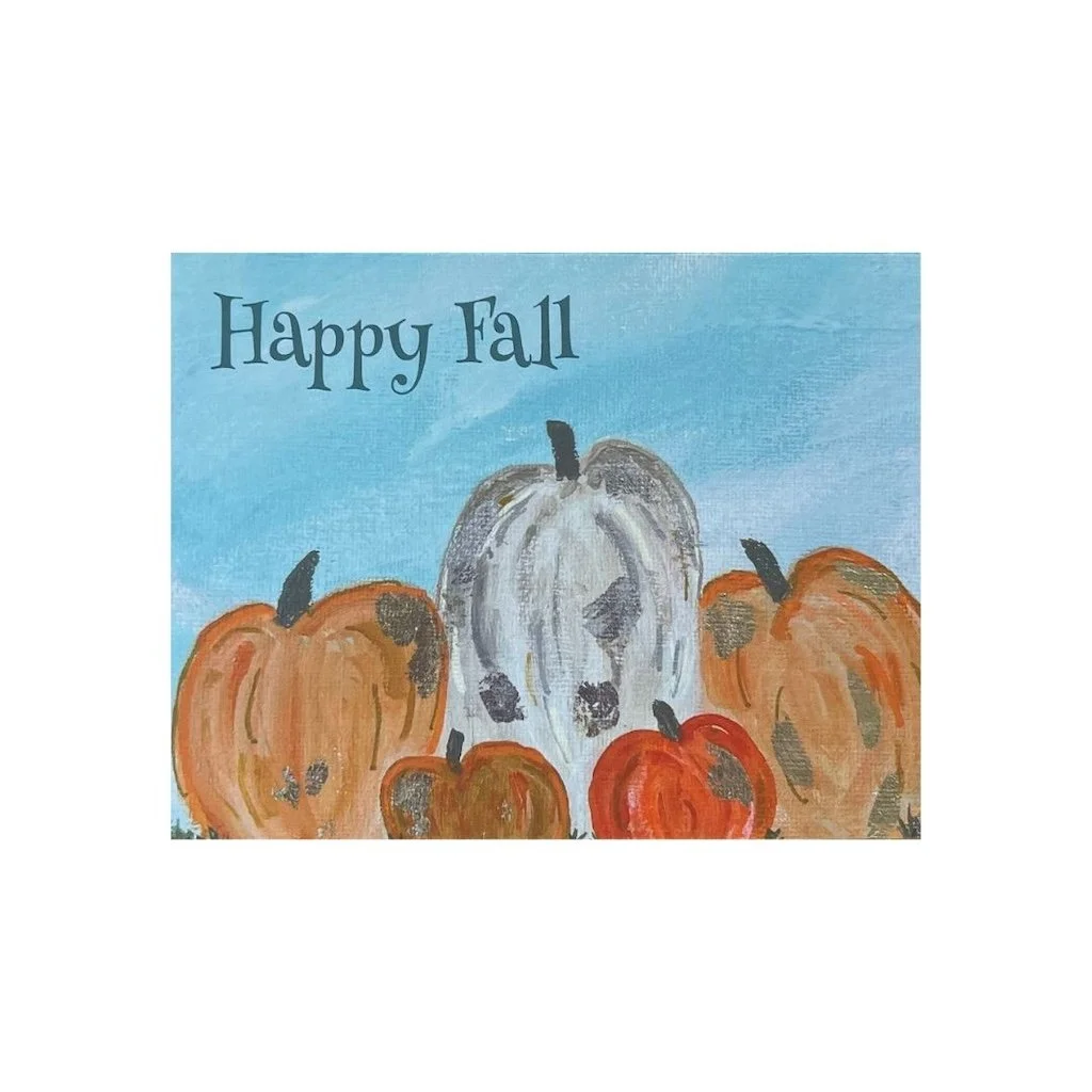 Happy Fall Note Card