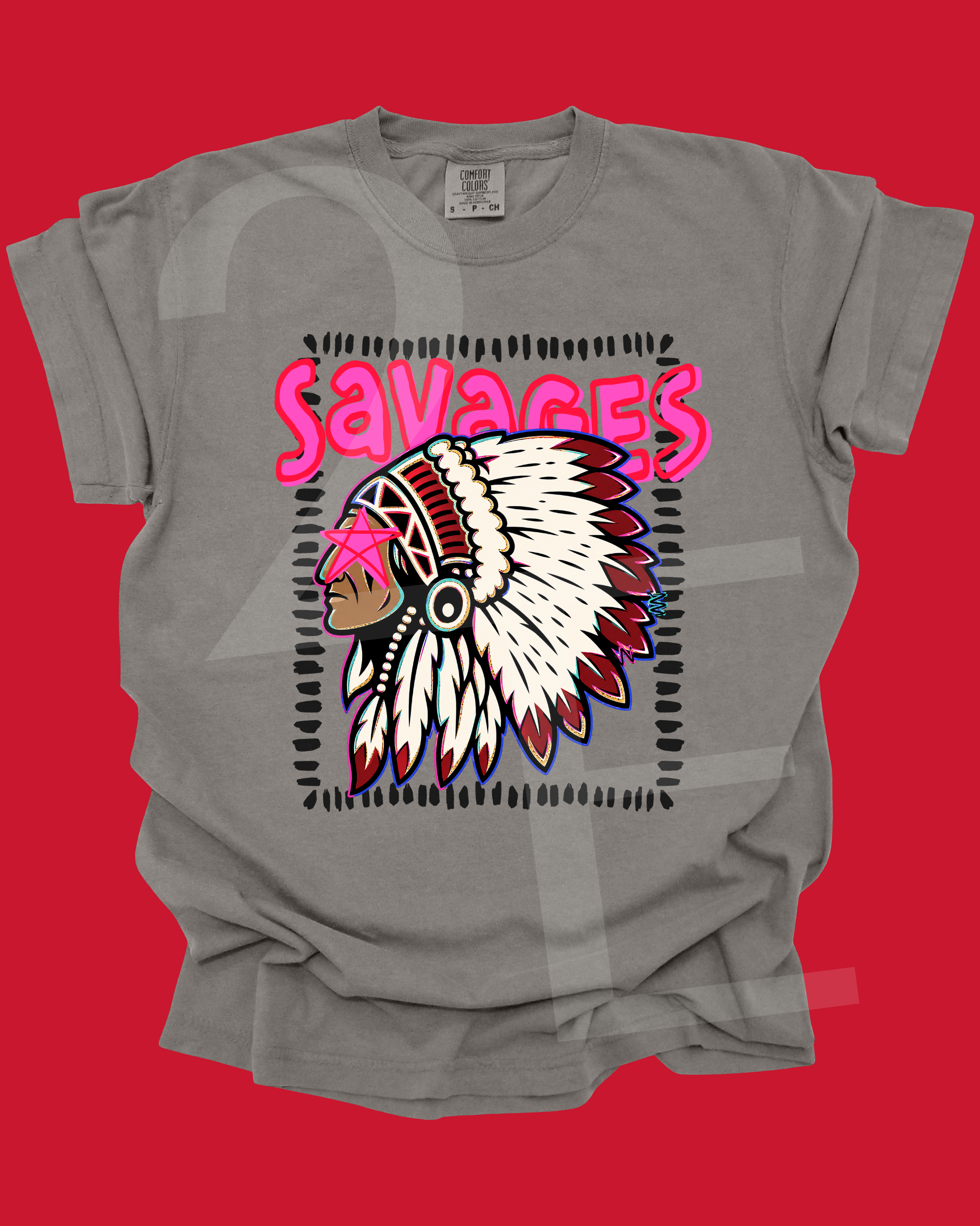 Pink Star Savage T-Shirt