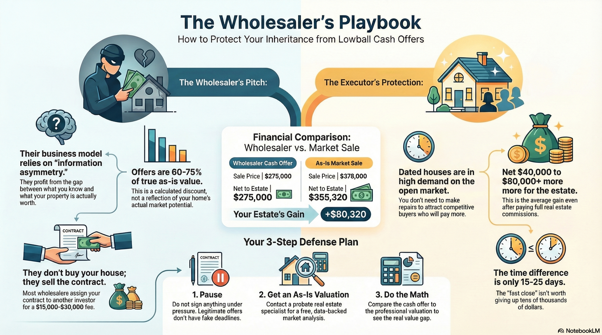 The Wholesaler Playbook: How Cash Offer Companies Target Probate Executors in Austin