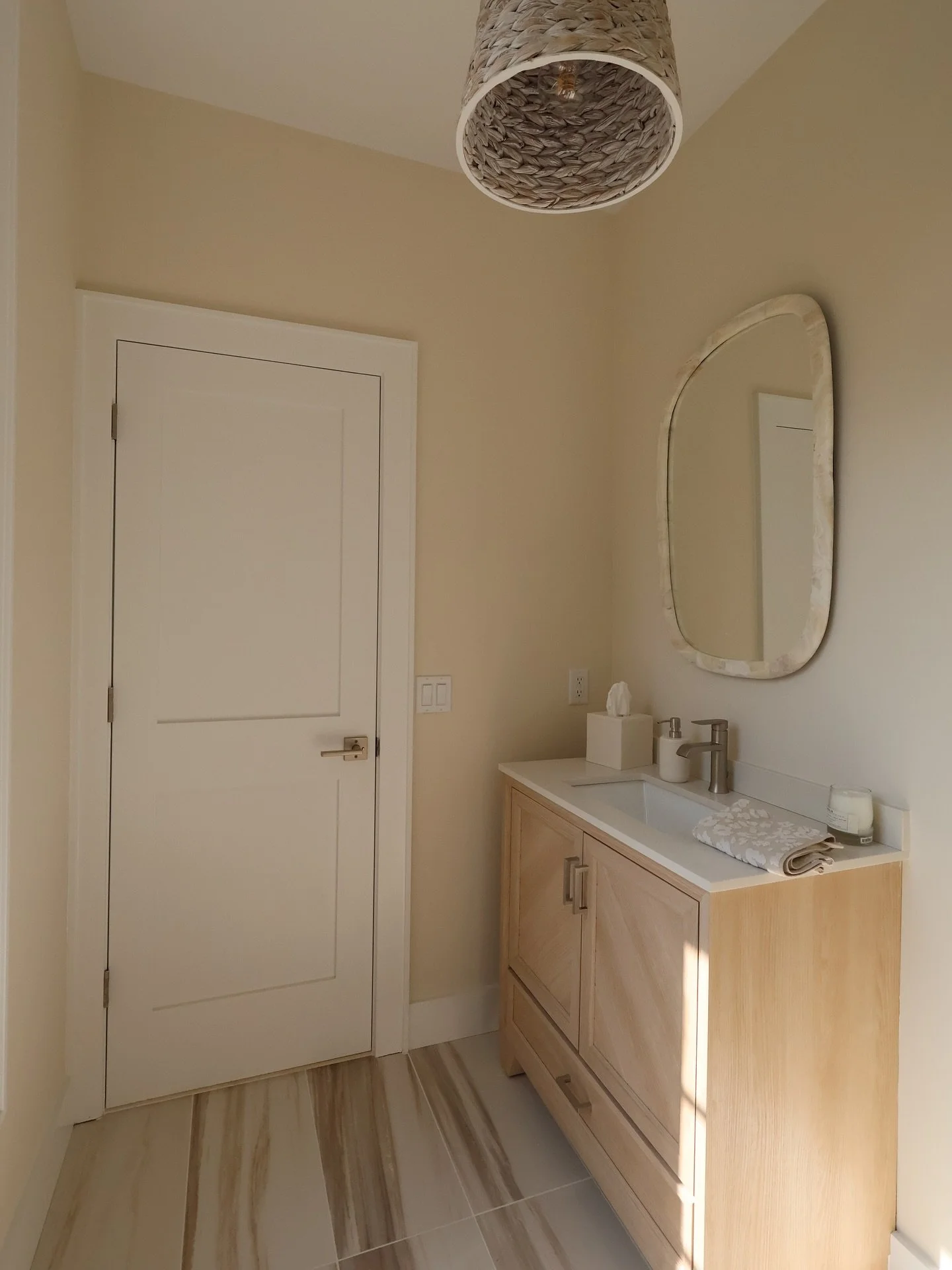 Some fall warmth for this interior renovation 🍂

New floors, soft neutral paint, and a clean white kitchen accented with subtle gray. Our client is ready for the holiday season ahead.

#interiorrenovation #kitchenrenovations #holmdelnj #fallrefresh 