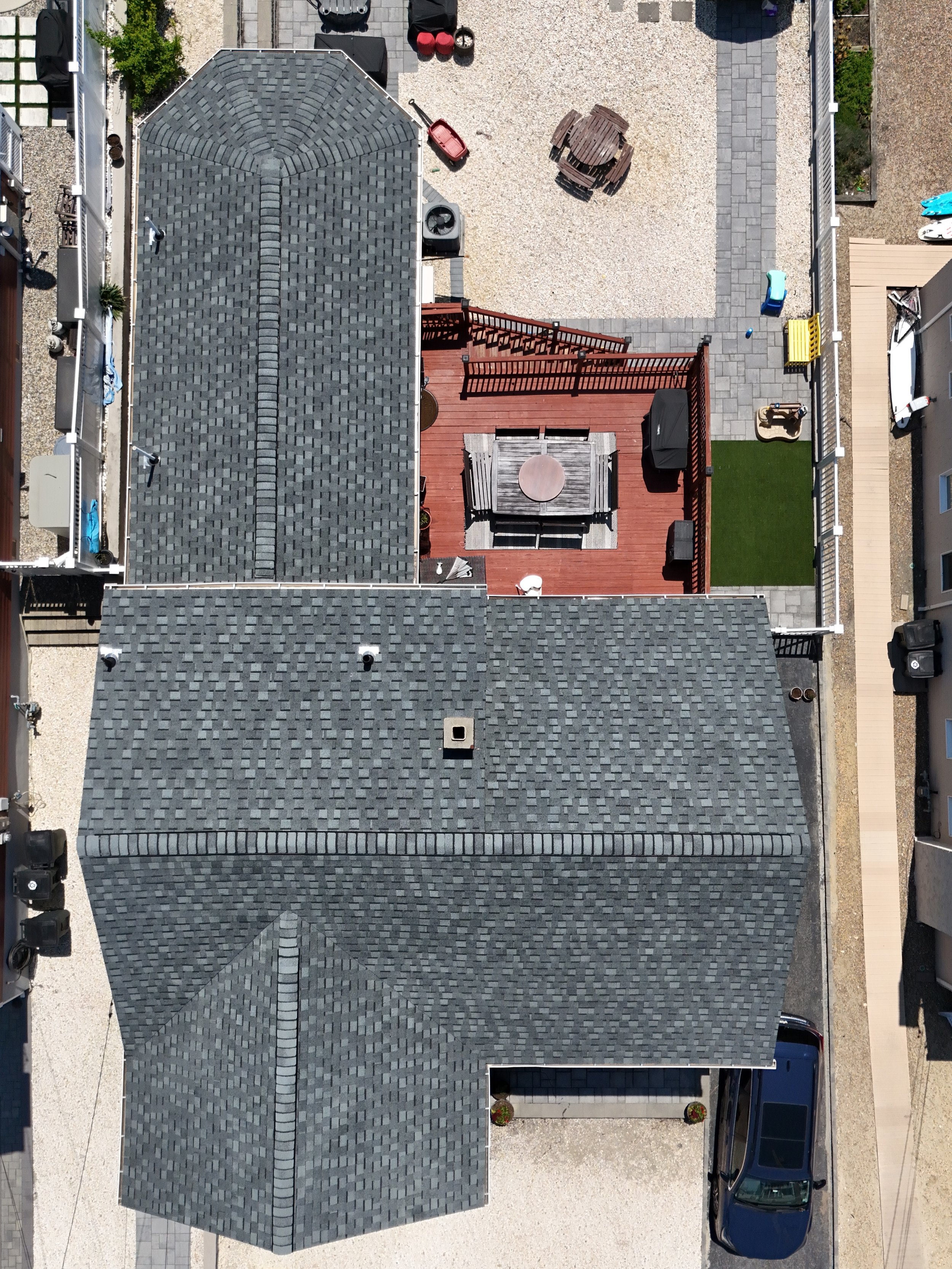 @certainteed Patriot, Ash Gray✅

Clean, durable, and shore ready.

#lavallette #roof #roofreplacement #durability