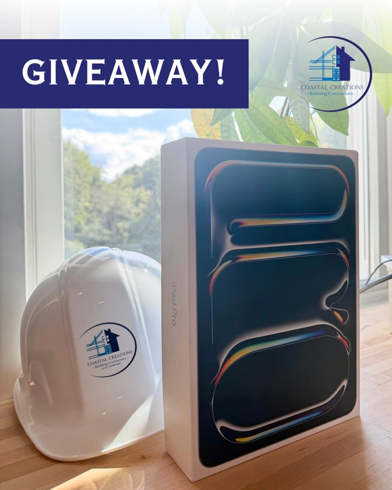 BACK TO SCHOOL GIVEAWAY: iPad Pro 11📲🎉

New school year, new gear! Enter to win a brand-new iPad Pro 11 - perfect for notes, projects, and staying organized all year.

To enter:
✅ Follow @coastalcreationsllc 
✅ Like this post 
✅ Tag a friend who ne